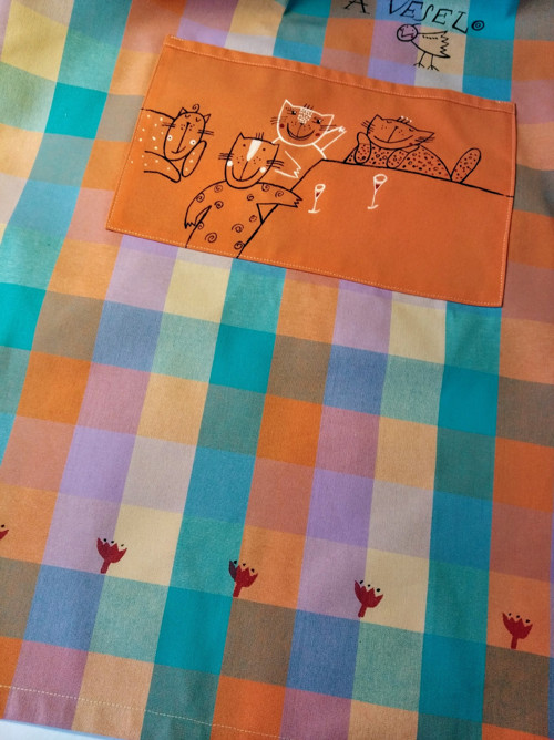 Zástěra s kočkama — foto 3