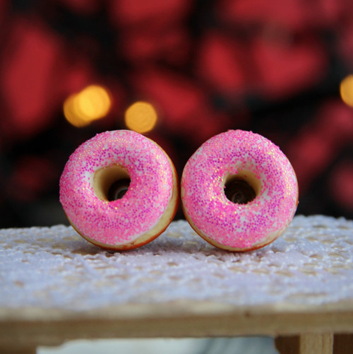 Růžové donuty pecky — foto 2