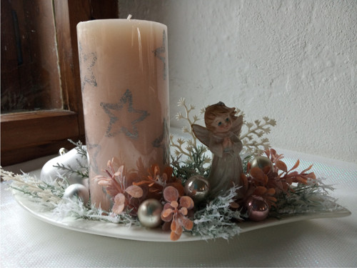 Adventní svícen s andílkem — foto 2