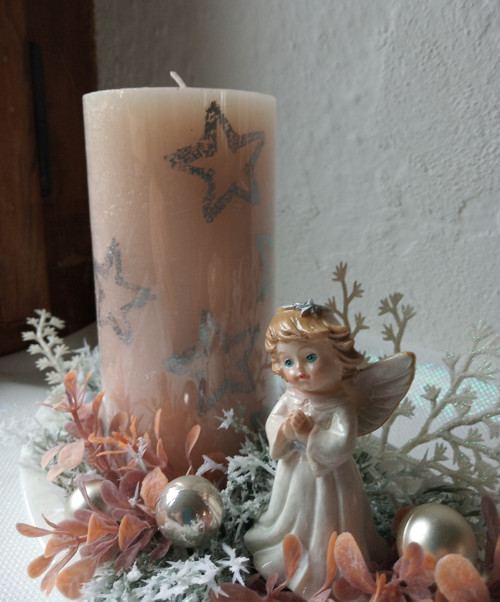 Adventní svícen s andílkem — foto 3