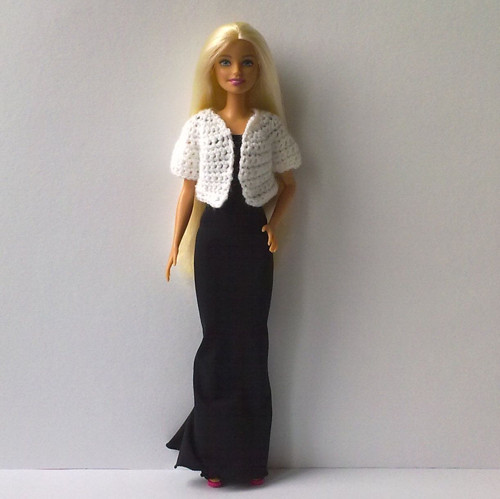 Oblečky pro Barbie - bolerko — foto 2