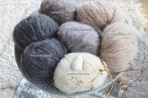 Čepice - alpaka / merino — foto 2
