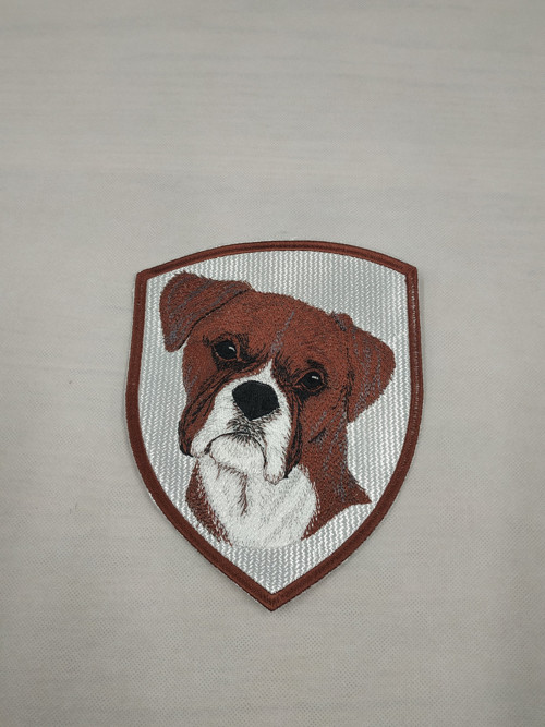 Nášivka pes boxer — foto 3