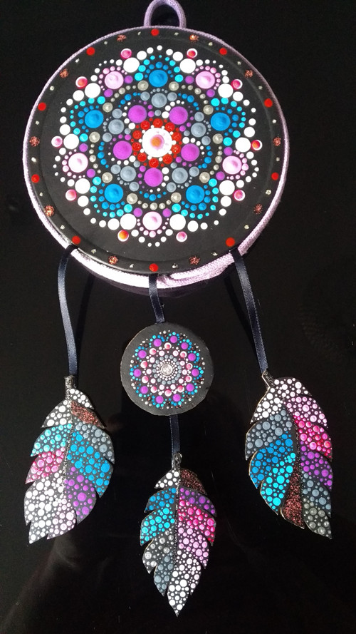 Recy Mandala lapač - Hluboký vánek — foto 2