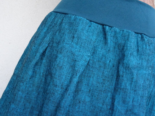 LINEN NATUR petrol blue — foto 5