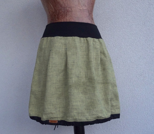 Linen Natur Yellow Strips — foto 4