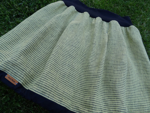 Linen Natur Yellow Strips — foto 2