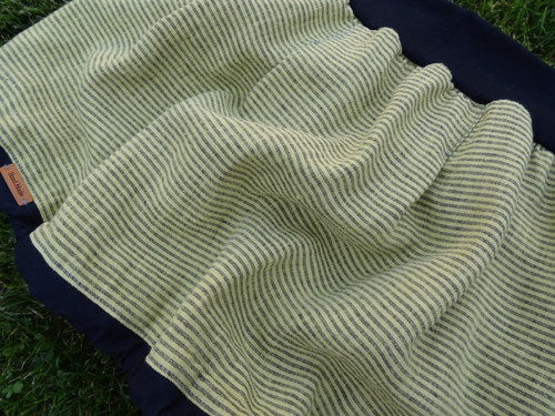 Linen Natur Yellow Strips — foto 5
