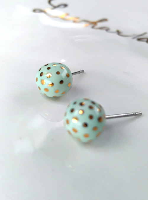 Mint / zlacené — foto 3