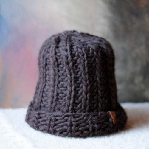 Čepice vlněná-vzor brioche — foto 2