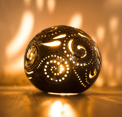 Lampa zlato...černá — foto 4