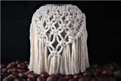 Macramé svícen 0001 — foto 2