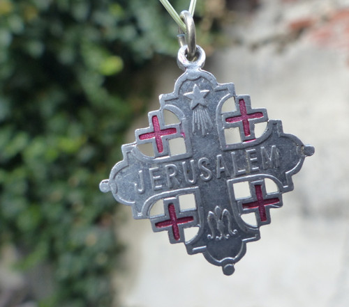Jerusalem...svátostka, medailka — foto 3