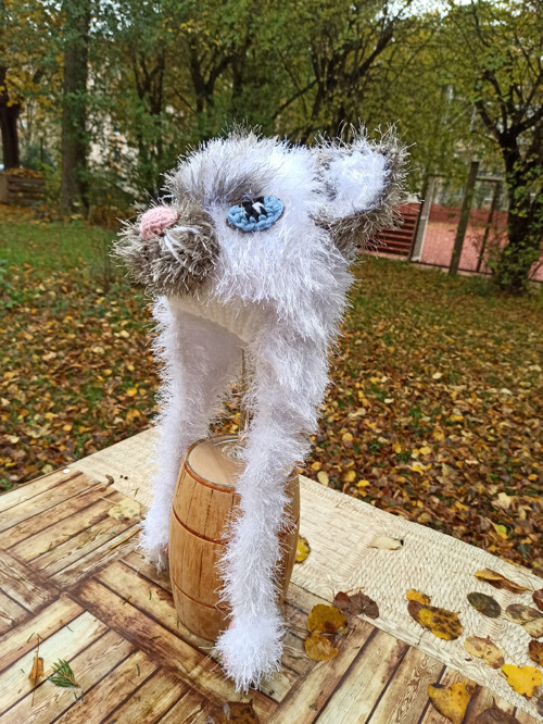 Zimní ušanka KOŤÁTKO BIRMA — foto 3