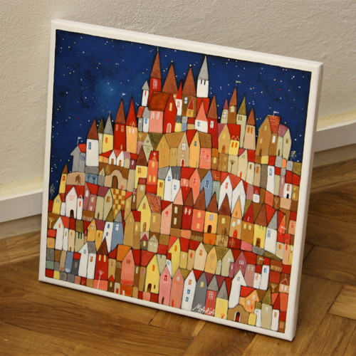 Pod hvězdami... 40x40cm — foto 2