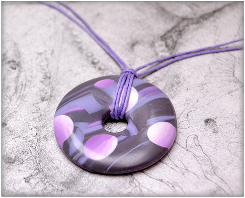 Donut šedofialový — foto 4