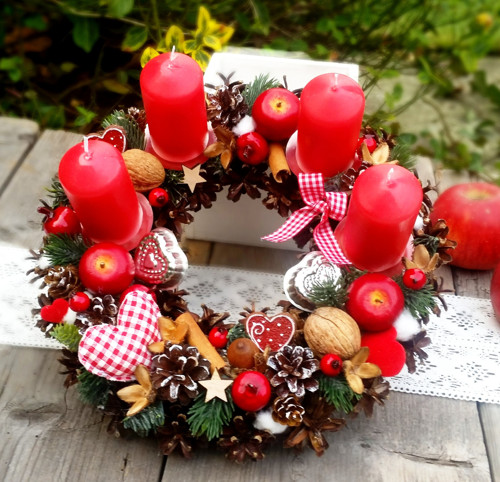 Adventní věnec "Vánoce tradičně" — foto 2
