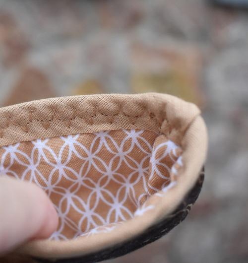 Mini chňapky - "Hnědé lístečky" — foto 5