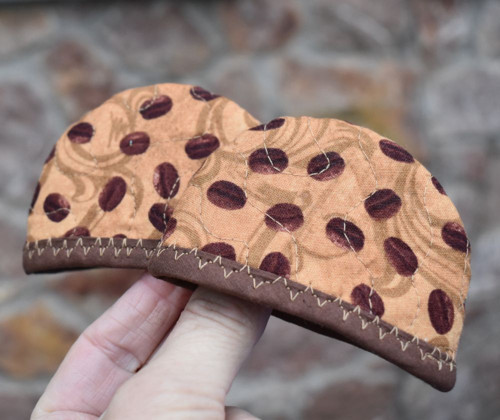 Mini chňapky - "Zrnková káva" — foto 2