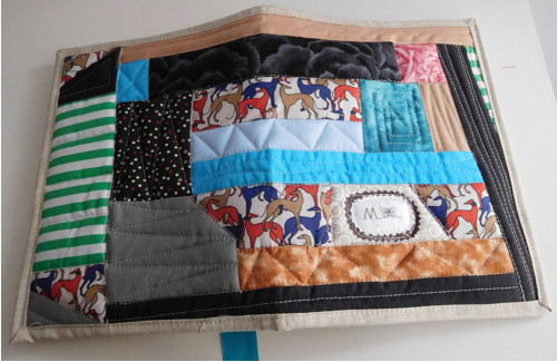 Crazy patchwork - obal na knihu — foto 2