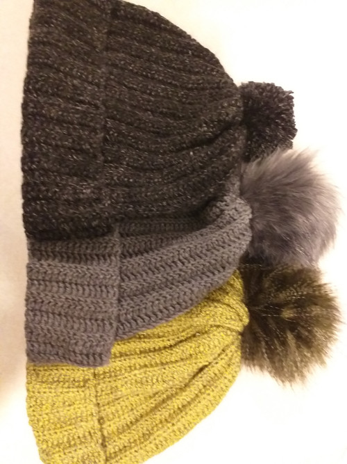 Háčkovaná čepice unisex — foto 2