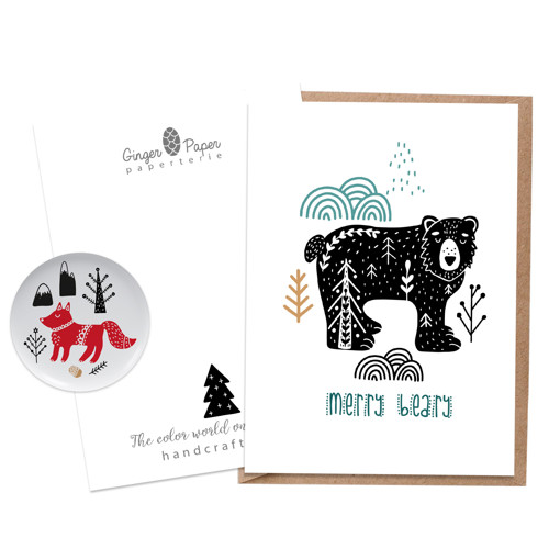 Plecháček / Přání / Placky MERRY BEARY — foto 3