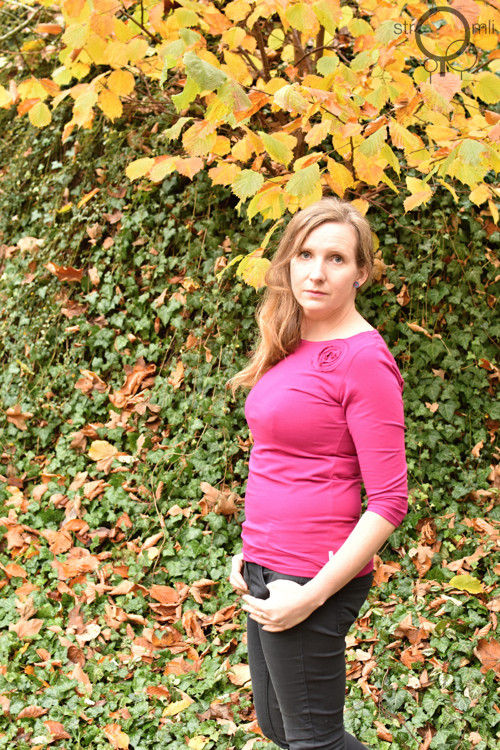 Lila s aplikací, vel. XXL — foto 2