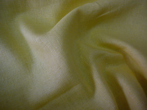 Len - žlutý - šíře 130cm — foto 2
