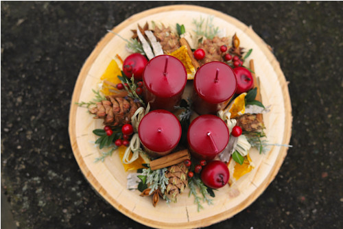 Adventní věneček vánoční klasika — foto 4
