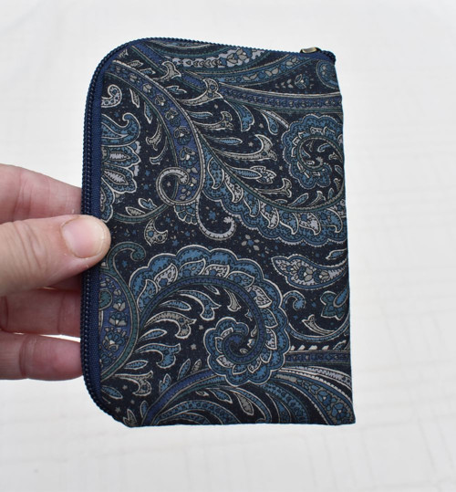 Obal na mobil - Modré paisley — foto 6