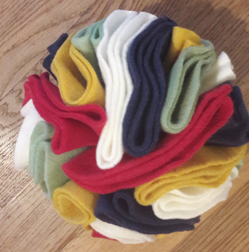 Čmuchací koule - snuffle ball - 16cm — foto 2