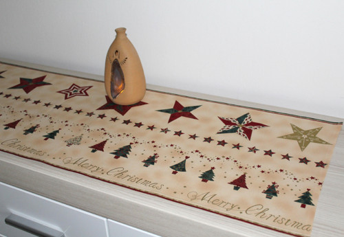 Vánoční středový běhoun 106 x 39 cm — foto 5
