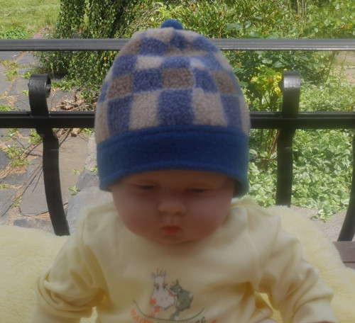 Fleece chlapecká čepička, sleva — foto 4