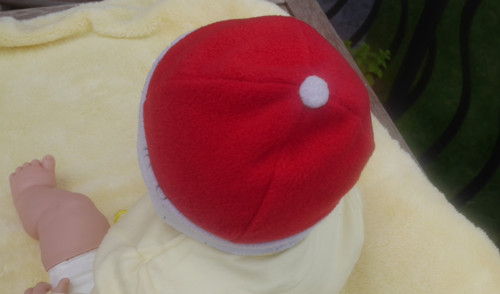 Fleece dívčí čepička pro obvod hlavy 40-42cm sleva — foto 3