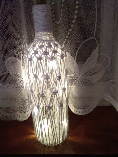 Macrame lahev — foto 3