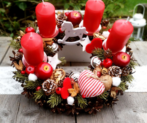 Adventní věnec "Vánoce tradičně" — foto 2