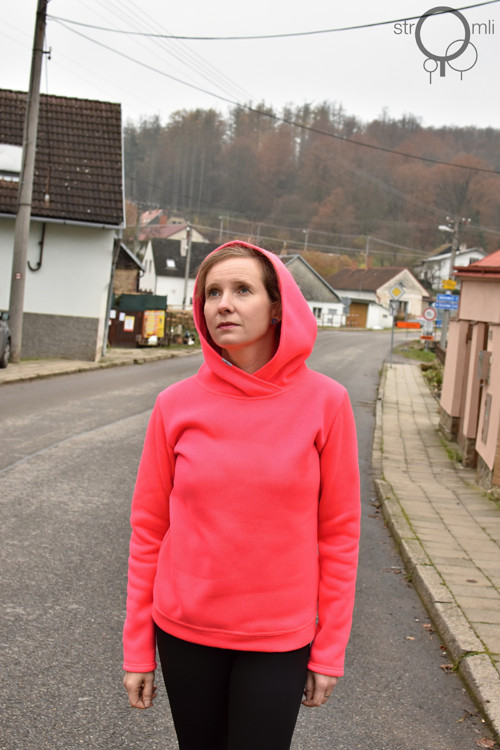 Neonová mikina ... ,vel. S — foto 4