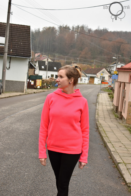 Neonová mikina ... ,vel. L — foto 2