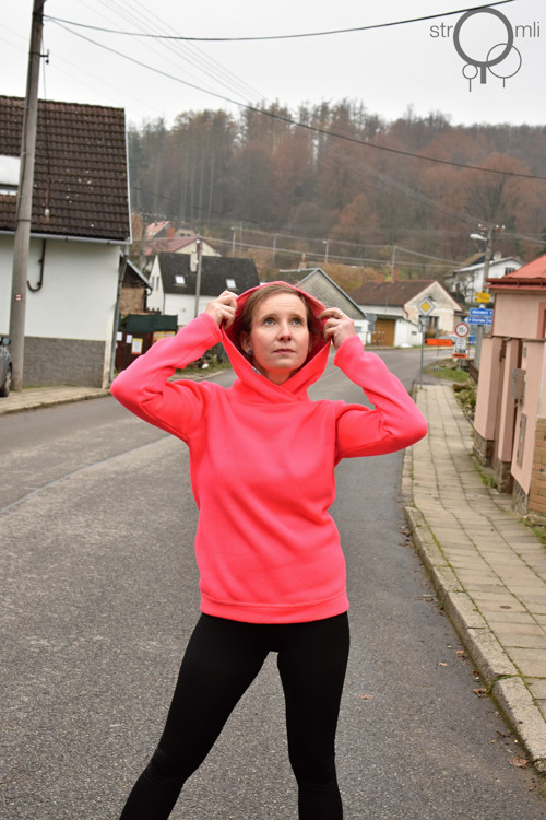 Neonová mikina ... ,vel. L — foto 4