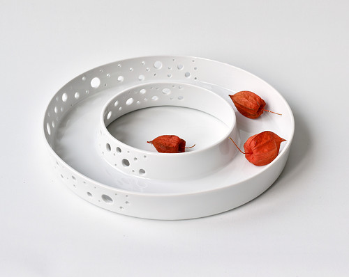Ring - porcelánová mísa, adventní svícen — foto 2