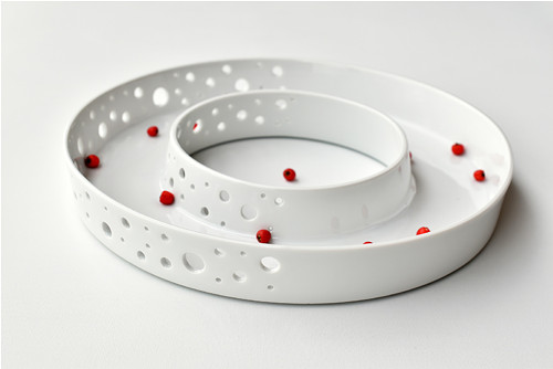 Ring - porcelánová mísa, adventní svícen — foto 3