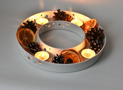 Ring - porcelánová mísa, adventní svícen — foto 5