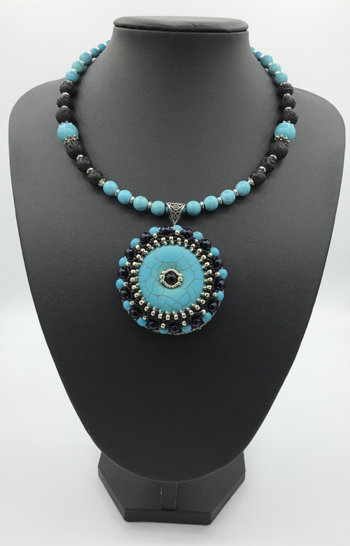 Náhrdelník (Choker) "Chantal" — foto 5