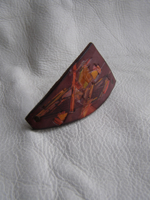 Spona - fialová — foto 3
