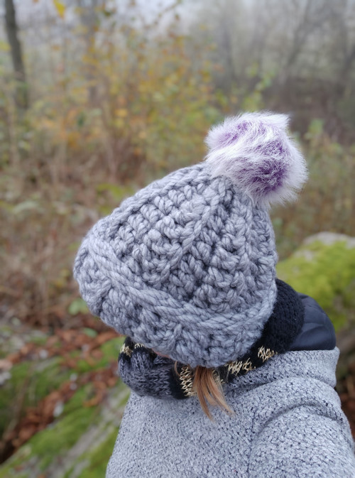 Háčkovaná CHUNKY čepice — foto 3