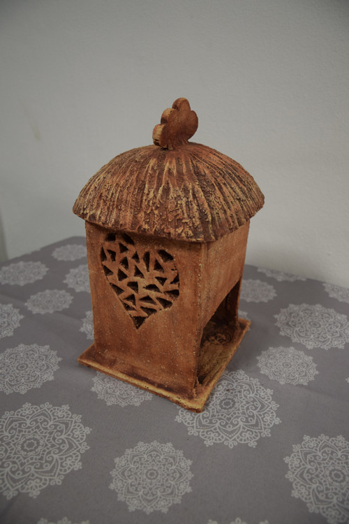 Lampa vysoká srdíčková — foto 2