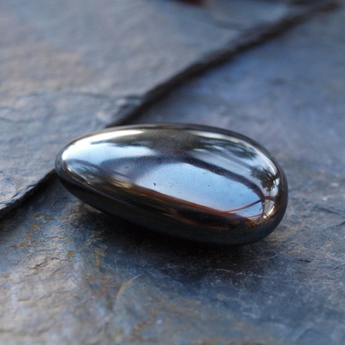 Hematit, placka 36 x 26 mm — foto 3