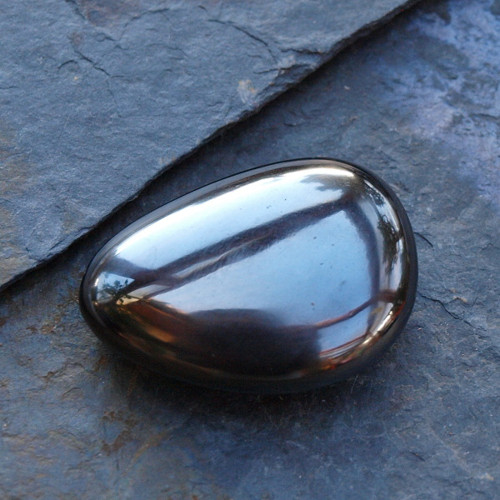 Hematit, placka 36 x 26 mm — foto 2