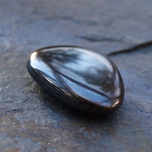 Hematit, placka 33 x 26 mm — foto 3