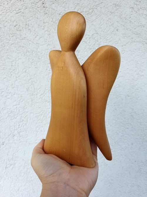 Anděl ze dřeva - Jabloň — foto 3